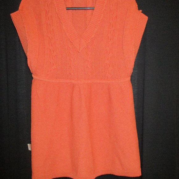 Mossimo Supply Burnt Orange Pullover Short Sleeves Large Sweater -- Final Price - Picture 7 of 11